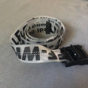 Used - Off-White c/o Virgil Abloh Industrial Rubber Waist Belt